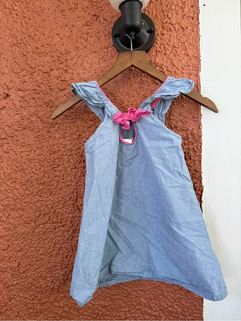 Gymboree Toddler Girl Denim Citrus Dress Size 4T